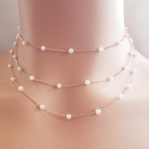 Paris Pearl Necklace